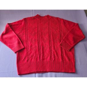 Vicki Wayne, Red, Top, Size: 1X